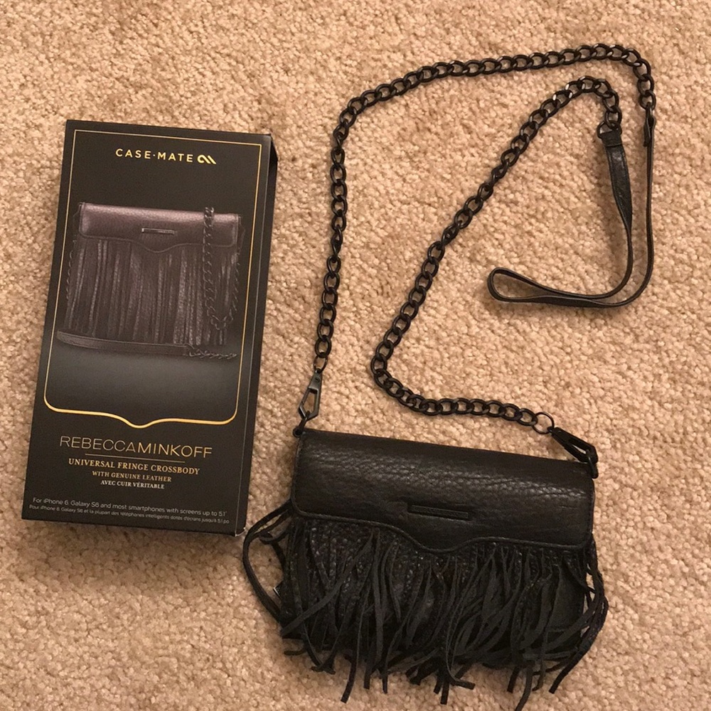 NWOT! Authentic Rebecca Minkoff Fringe Crossbody